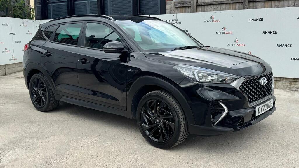 Hyundai Tucson Suv 1.6 Crdi Mhev N Line Dct Euro 6 Ss 202 OY20UZL Black #2