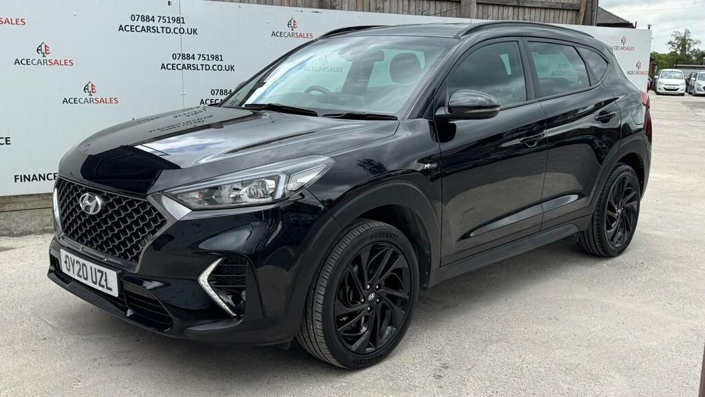 Hyundai Tucson Suv 1.6 Crdi Mhev N Line Dct Euro 6 Ss 202 OY20UZL Black #4