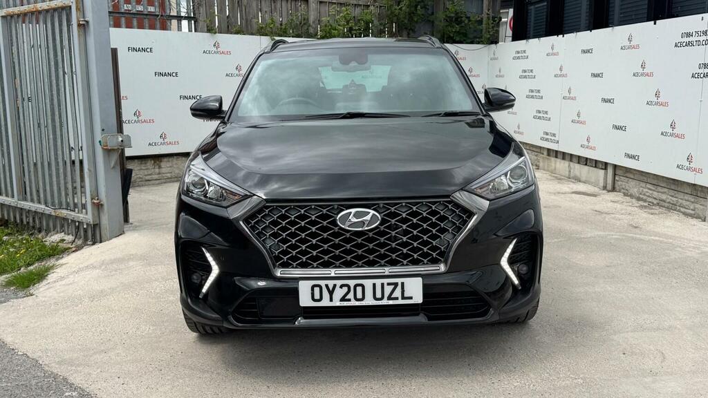 Hyundai Tucson Suv 1.6 Crdi Mhev N Line Dct Euro 6 Ss 202 OY20UZL Black #3