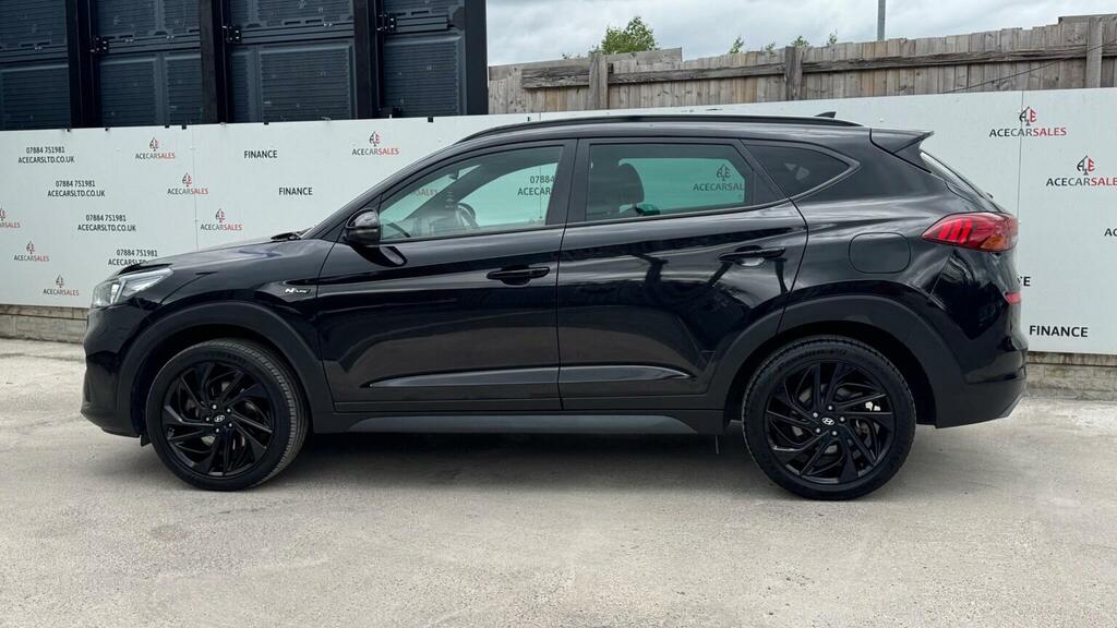 Hyundai Tucson Suv 1.6 Crdi Mhev N Line Dct Euro 6 Ss 202 OY20UZL Black #5