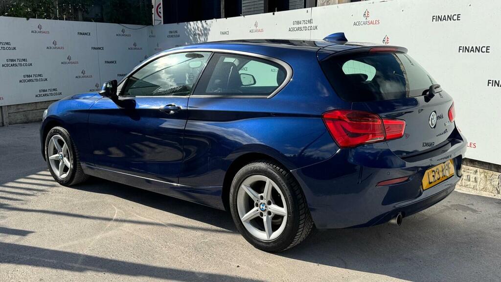 BMW 1 Series Hatchback 2.0 118D Se Euro 6 Ss 2017 L23AFF Blue #3