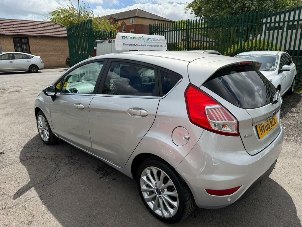 Ford Fiesta 1.0T Ecoboost Titanium X Euro 6 S S HV66MZE Silver #5