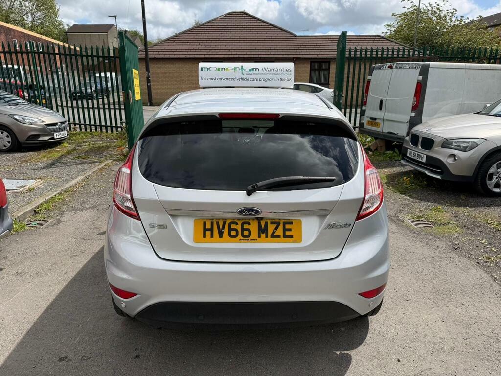 Ford Fiesta 1.0T Ecoboost Titanium X Euro 6 S S HV66MZE Silver #6