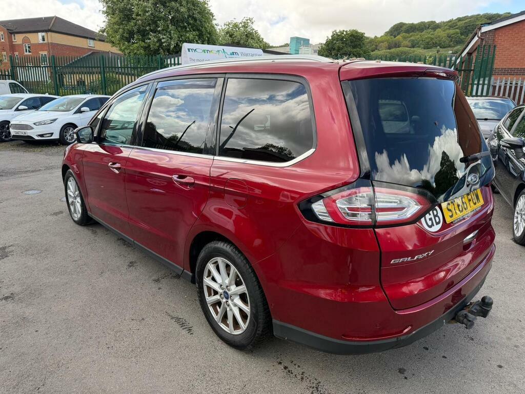 Ford Galaxy 2.0 Tdci Titanium X Powershift Euro 6 S S ST66FUW Red #4