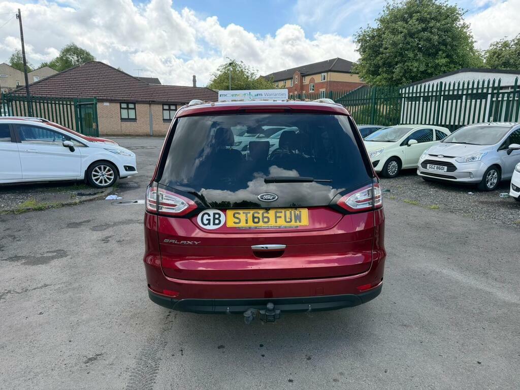 Ford Galaxy 2.0 Tdci Titanium X Powershift Euro 6 S S ST66FUW Red #6