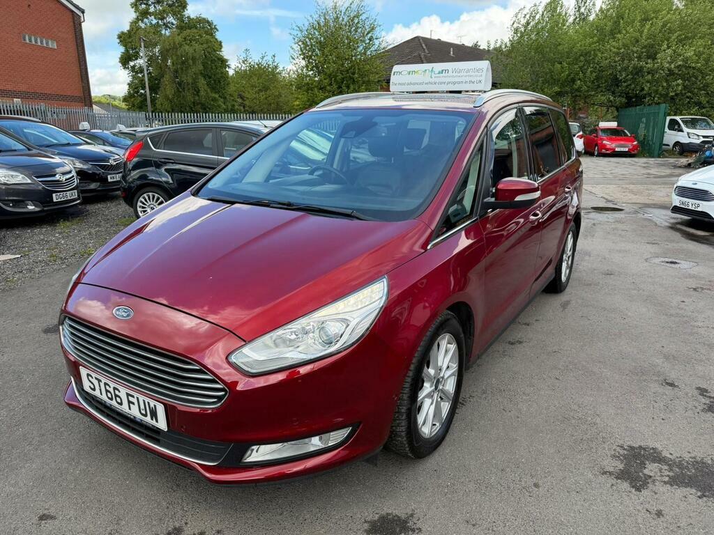 Ford Galaxy 2.0 Tdci Titanium X Powershift Euro 6 S S ST66FUW Red #2