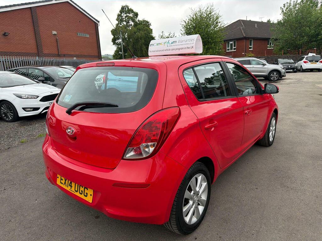Hyundai I20 1.2 Active Euro 5 Red #4