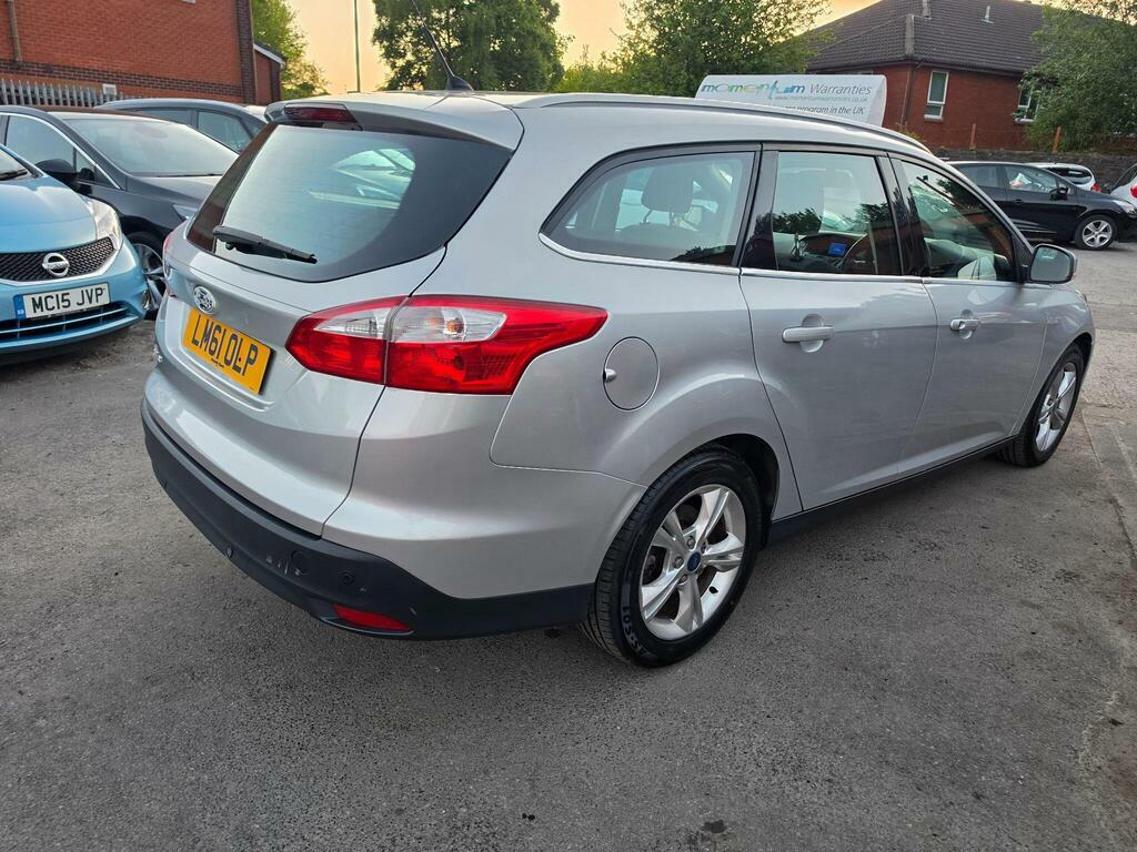 Ford Focus 1.6 Zetec Powershift Euro 5 LM61OLP Silver #4