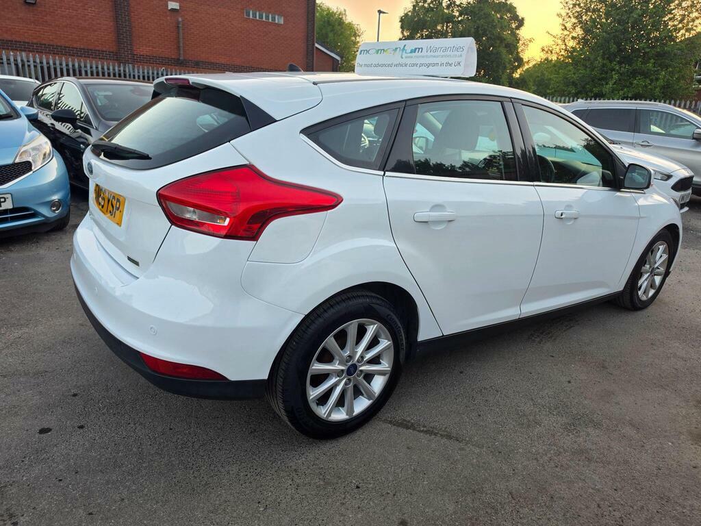 Ford Focus 1.0T Ecoboost Titanium Euro 6 S S SN66YSP White #4