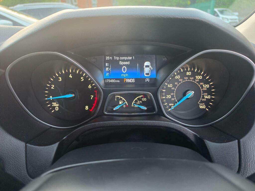 Ford Focus 1.0T Ecoboost Titanium Euro 6 S S SN66YSP White #6