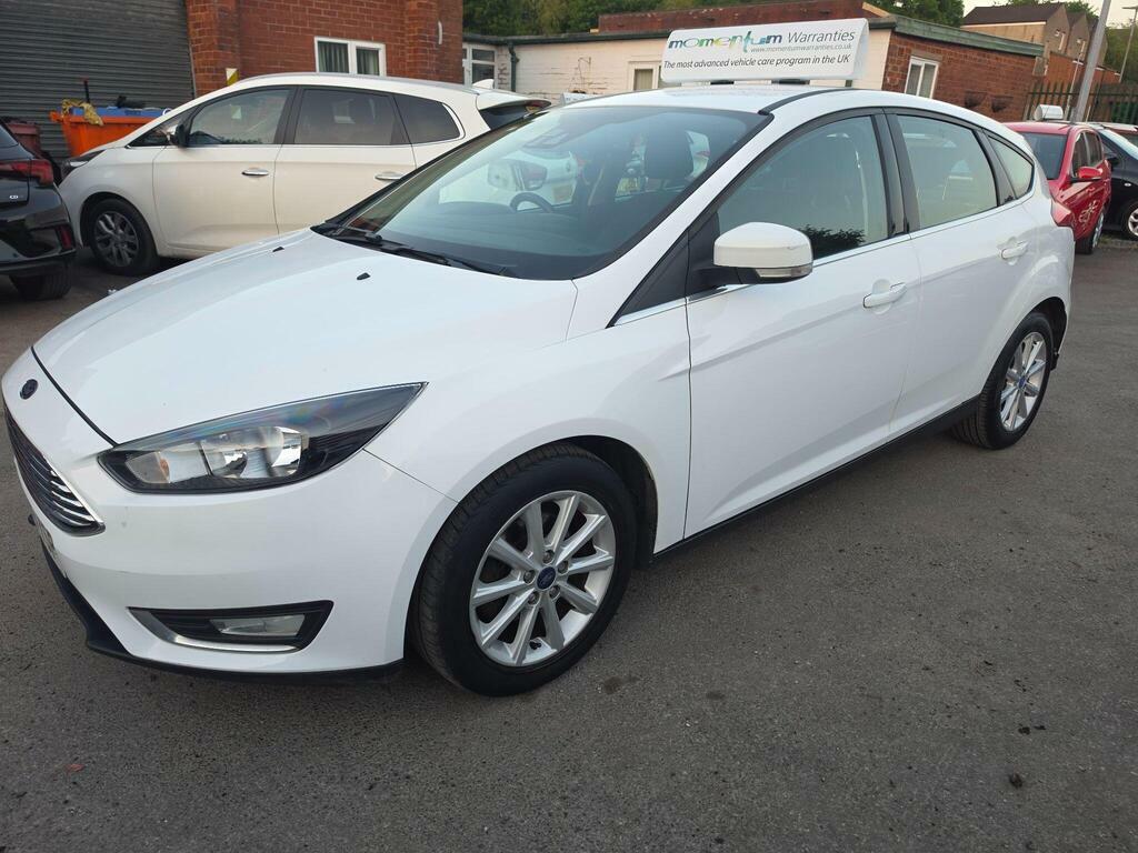 Ford Focus 1.0T Ecoboost Titanium Euro 6 S S SN66YSP White #2