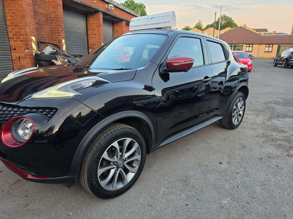 Nissan Juke 1.6 Tekna Xtron Euro 6 YT66GXC Black #2
