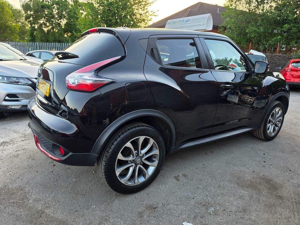 Nissan Juke 1.6 Tekna Xtron Euro 6 YT66GXC Black #4