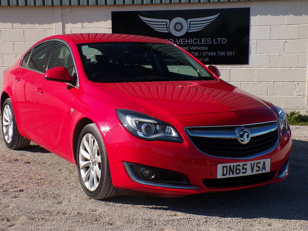 Vauxhall Insignia Cdti Elite Nav Red
