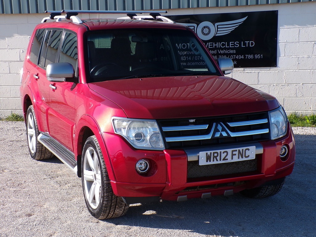 Mitsubishi Shogun Di-dc Diamond WR12FNC Red #2