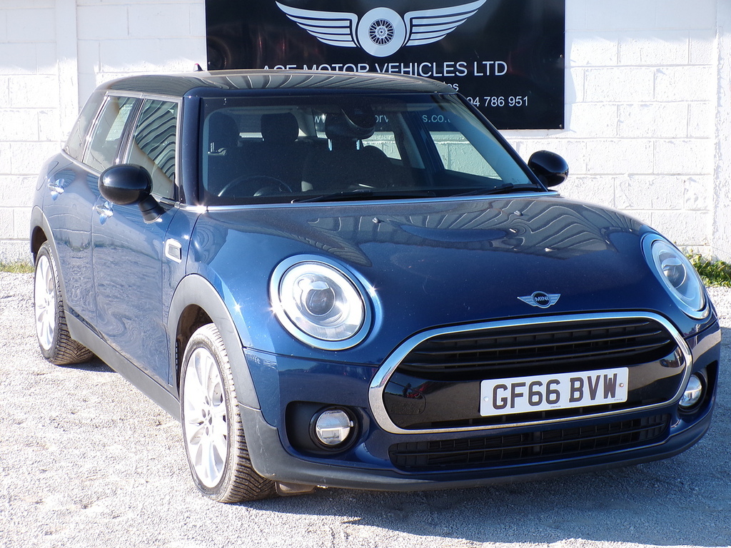 Mini Clubman Cooper D Blue