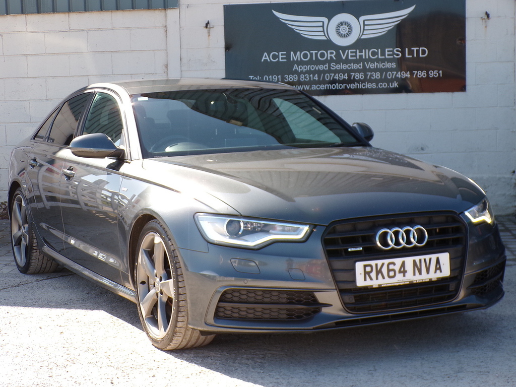 Audi A6 Saloon Bitdi V6 Black Edition Grey