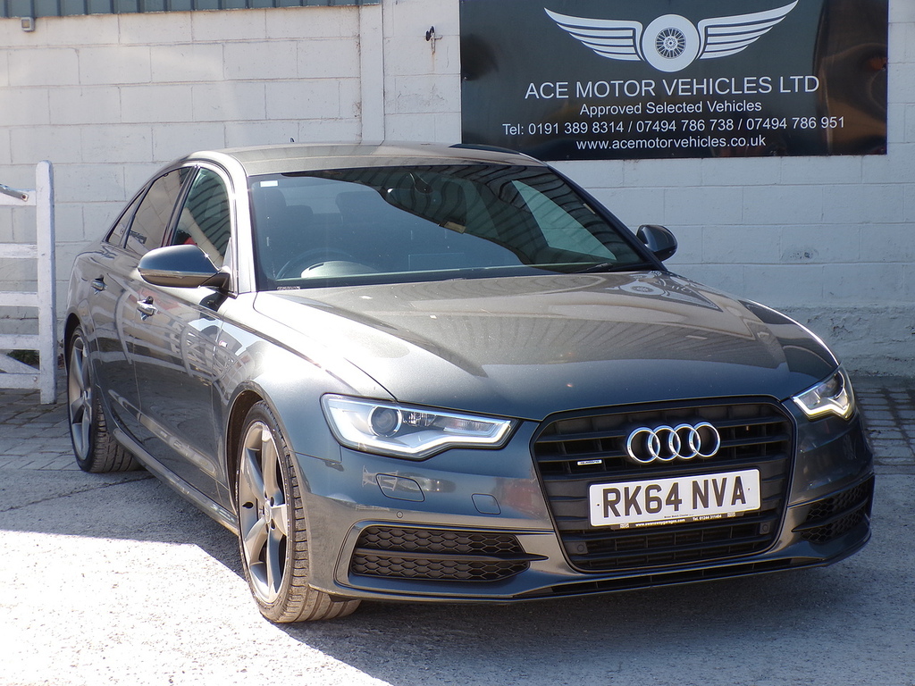 Audi A6 Saloon Bitdi V6 Black Edition Grey #2