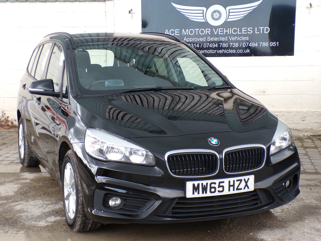 BMW 2 Series Gran Tourer 216D Se MW65HZX Black #2