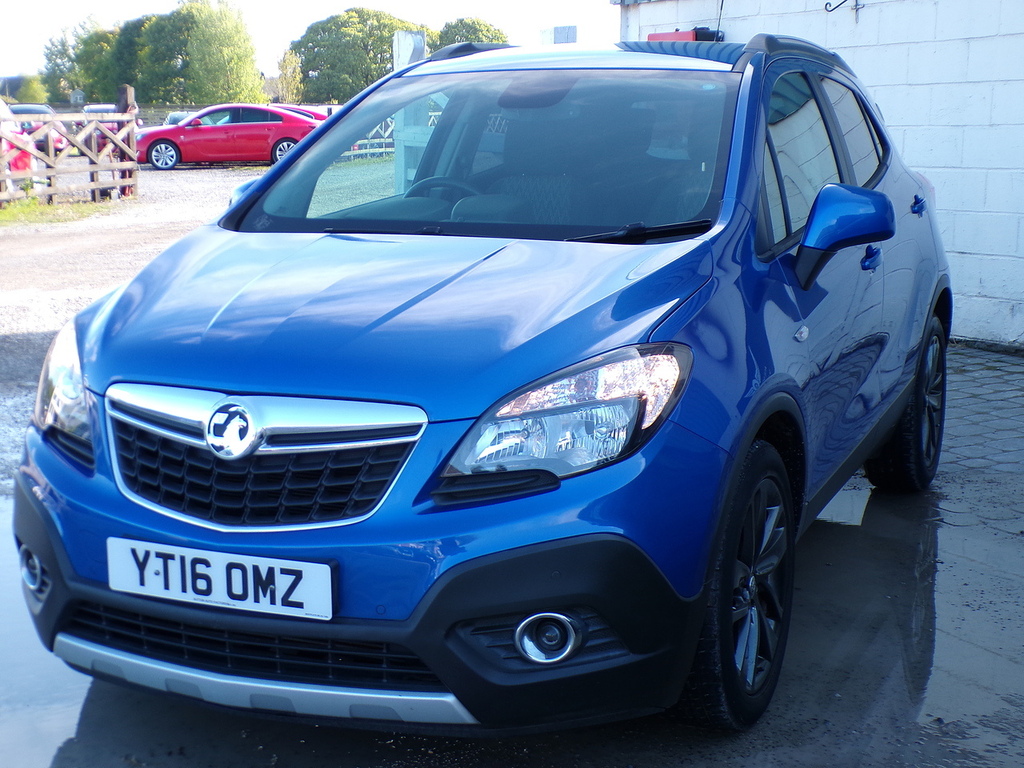 Vauxhall Mokka I Turbo Tech Line YT16OMZ Blue #4