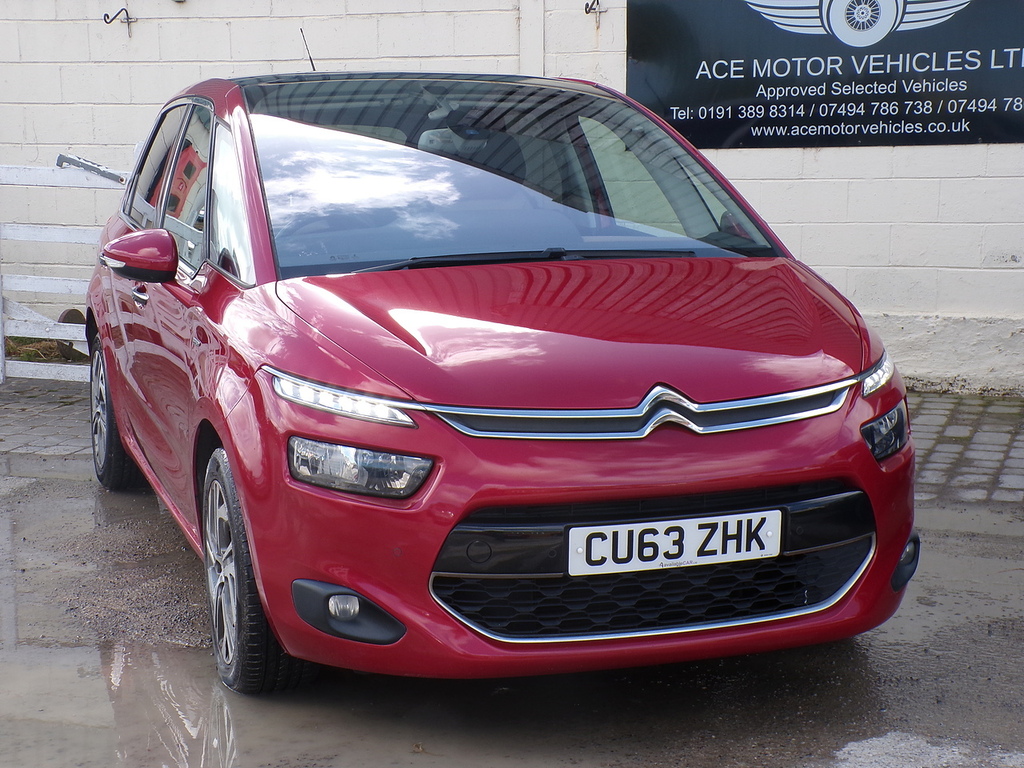 Citroen C4 Picasso E-hdi Airdream Exclusive CU63ZHK Red #2