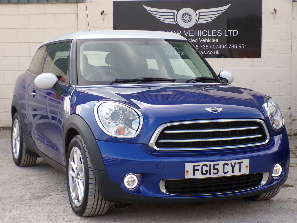 Mini Paceman Cooper D Blue