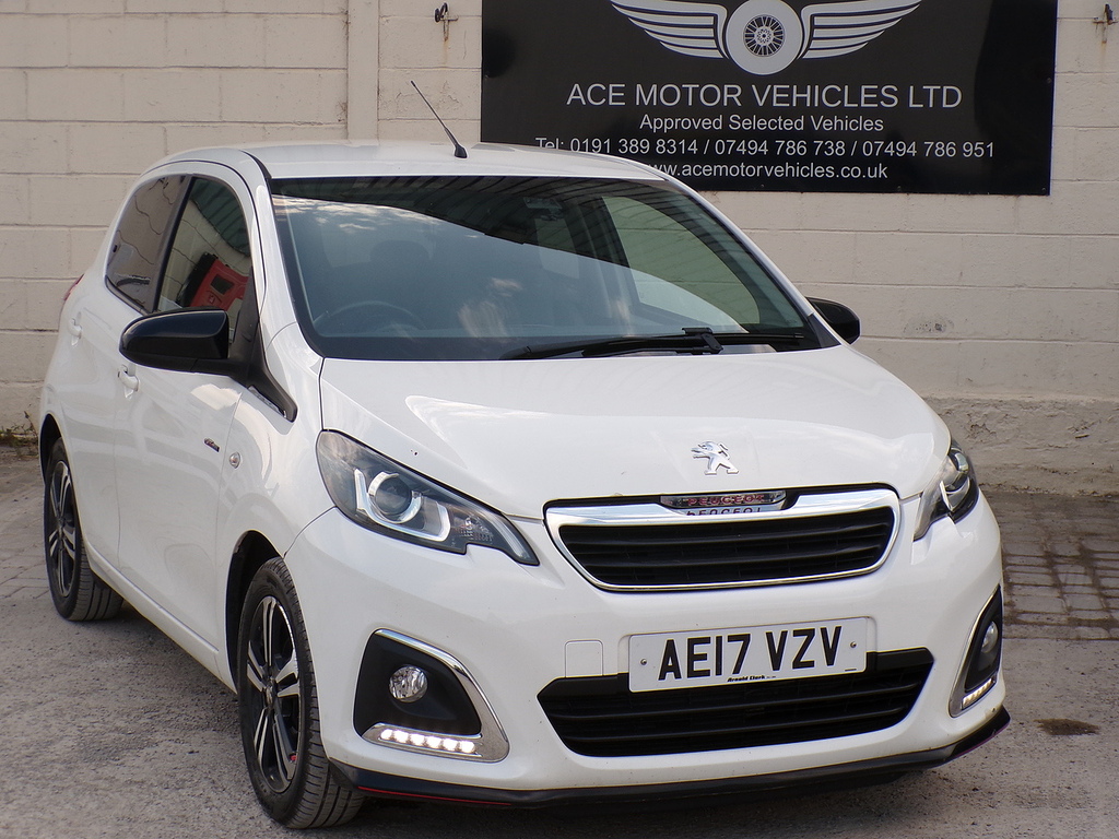 Peugeot 108 Puretech Gt Line White