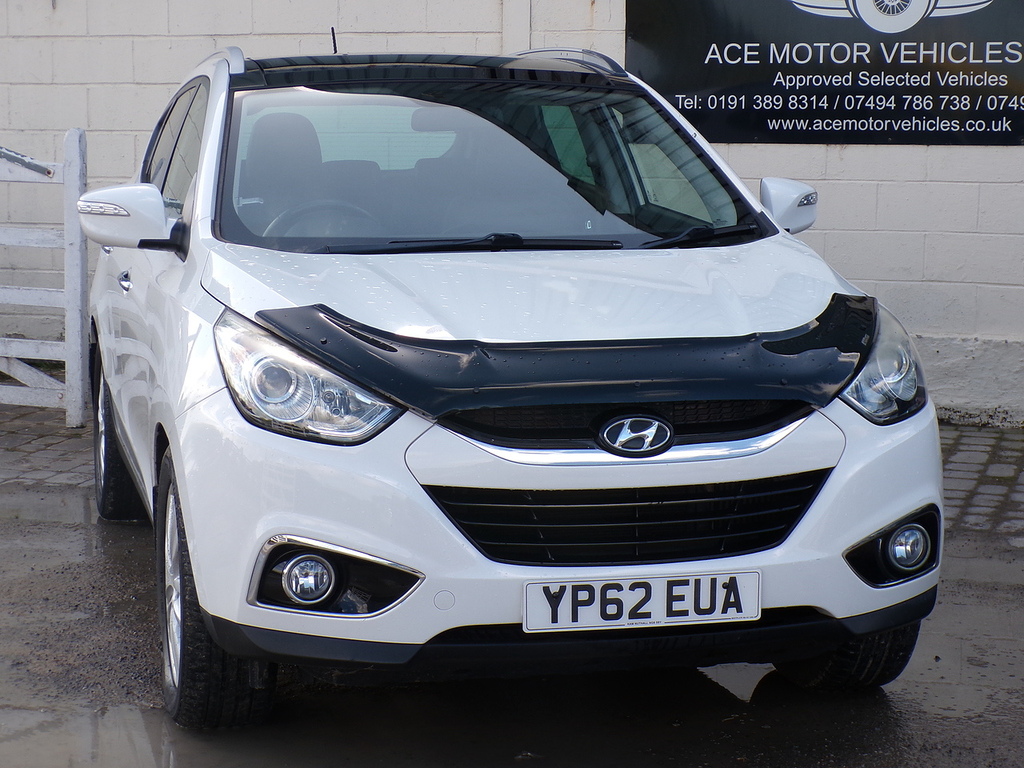Hyundai Ix35 Crdi Premium White #2