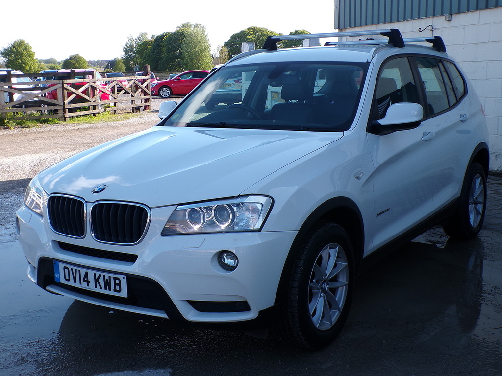 BMW X3 20D Se OV14KWB White #5