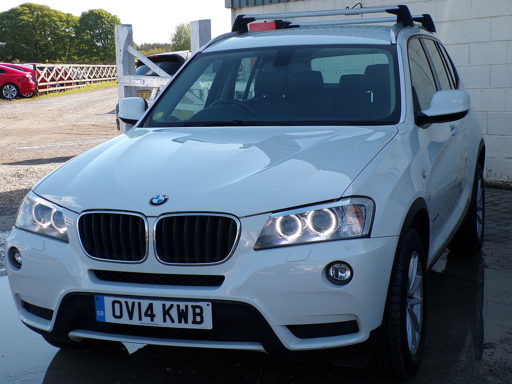 BMW X3 20D Se OV14KWB White #4