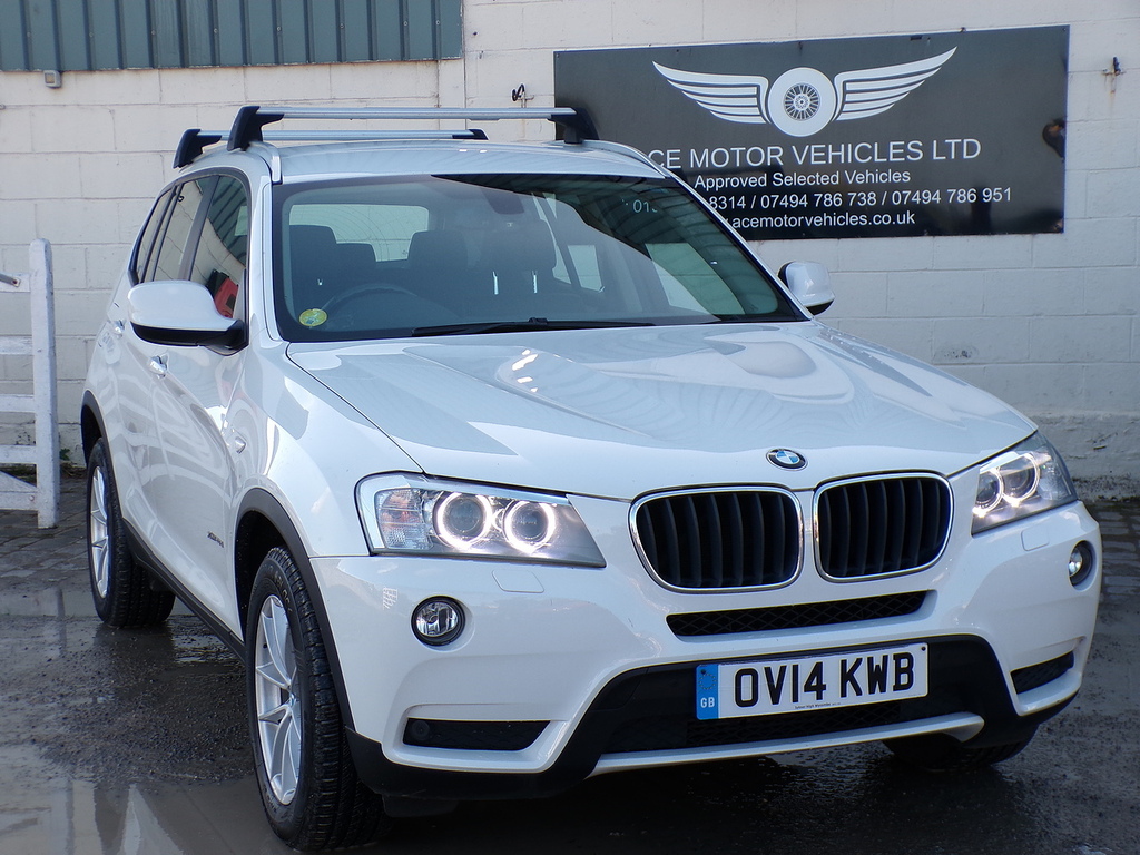 BMW X3 20D Se OV14KWB White #2
