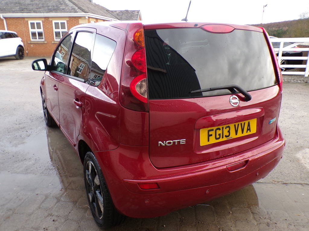 Nissan Note Dci N-tec Red #6