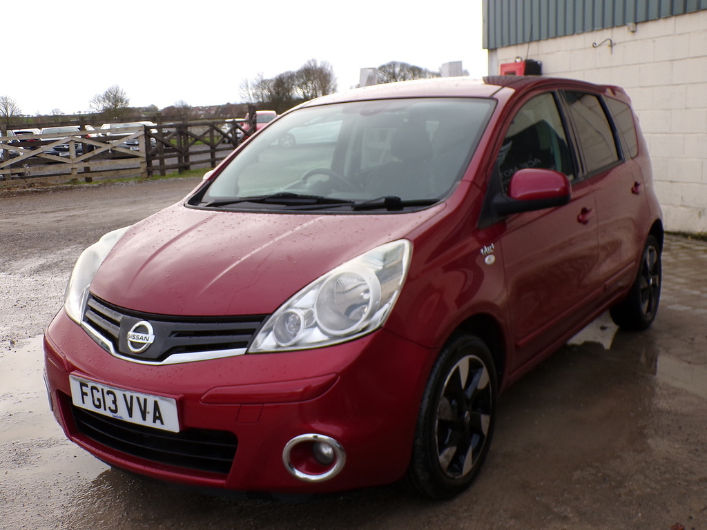 Nissan Note Dci N-tec Red #4