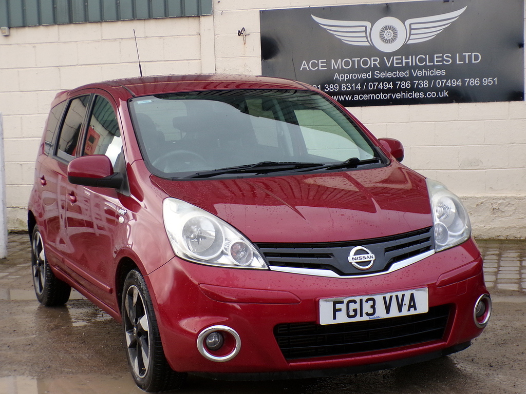 Nissan Note Dci N-tec Red #2