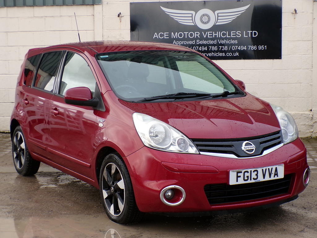 Nissan Note Dci N-tec Red