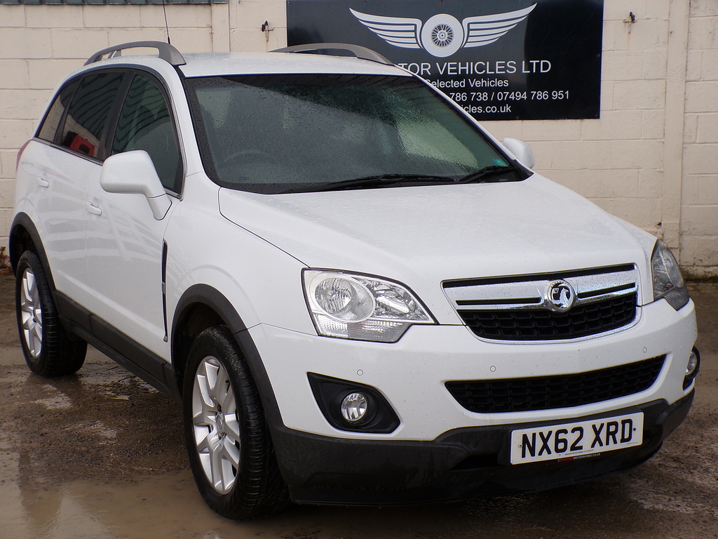 Vauxhall Antara Cdti Exclusiv White