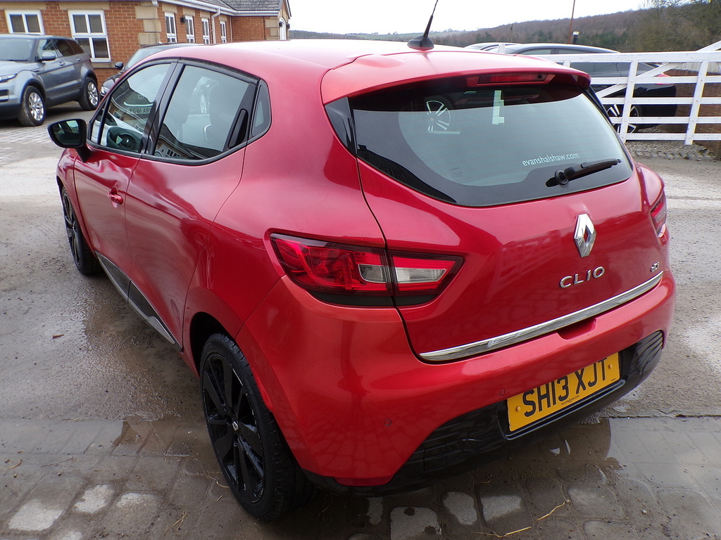 Renault Clio Dci Dynamique S Medianav SH13XJT Red #6