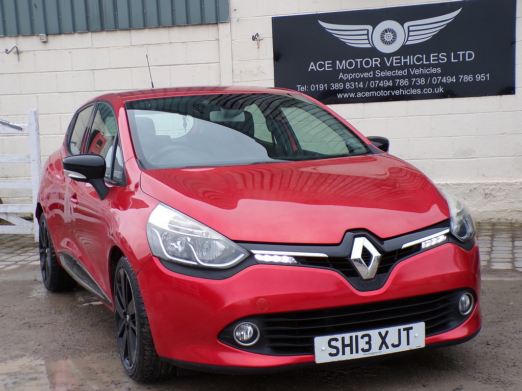 Renault Clio Dci Dynamique S Medianav SH13XJT Red #2