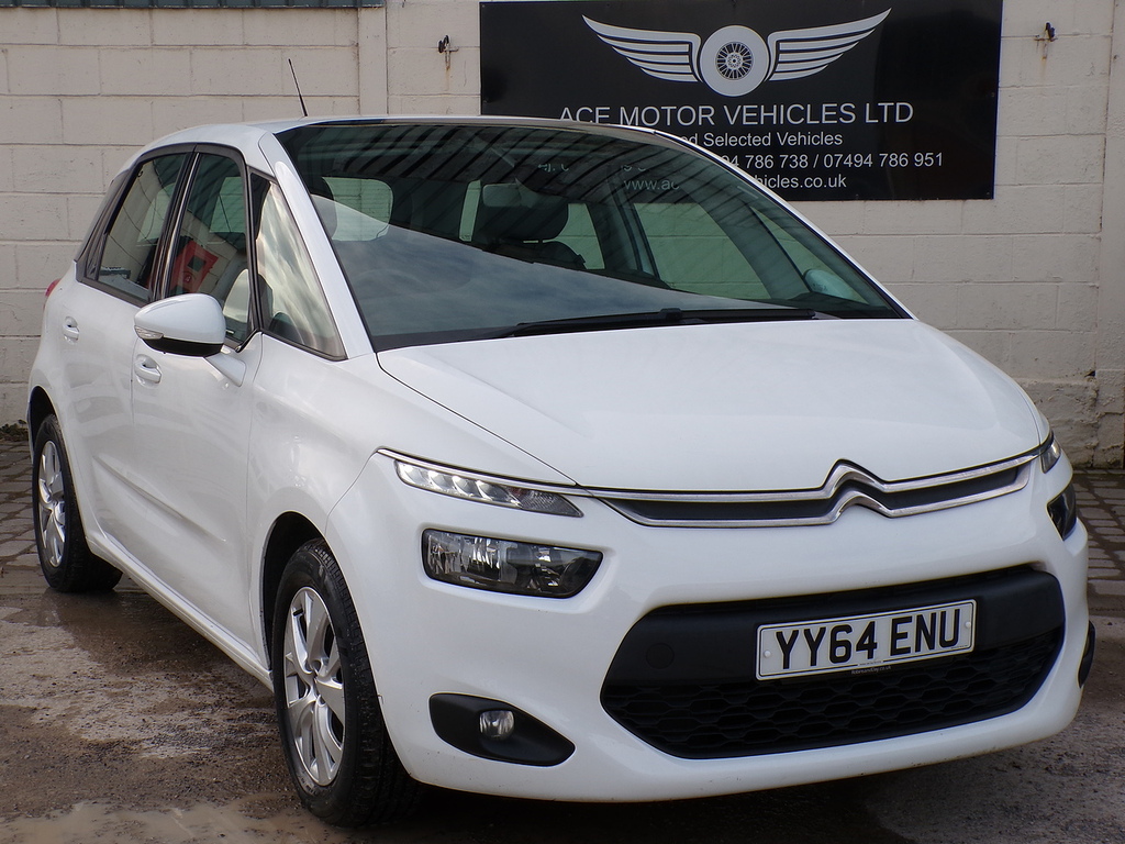 Citroen C4 Picasso Hdi Vtr White
