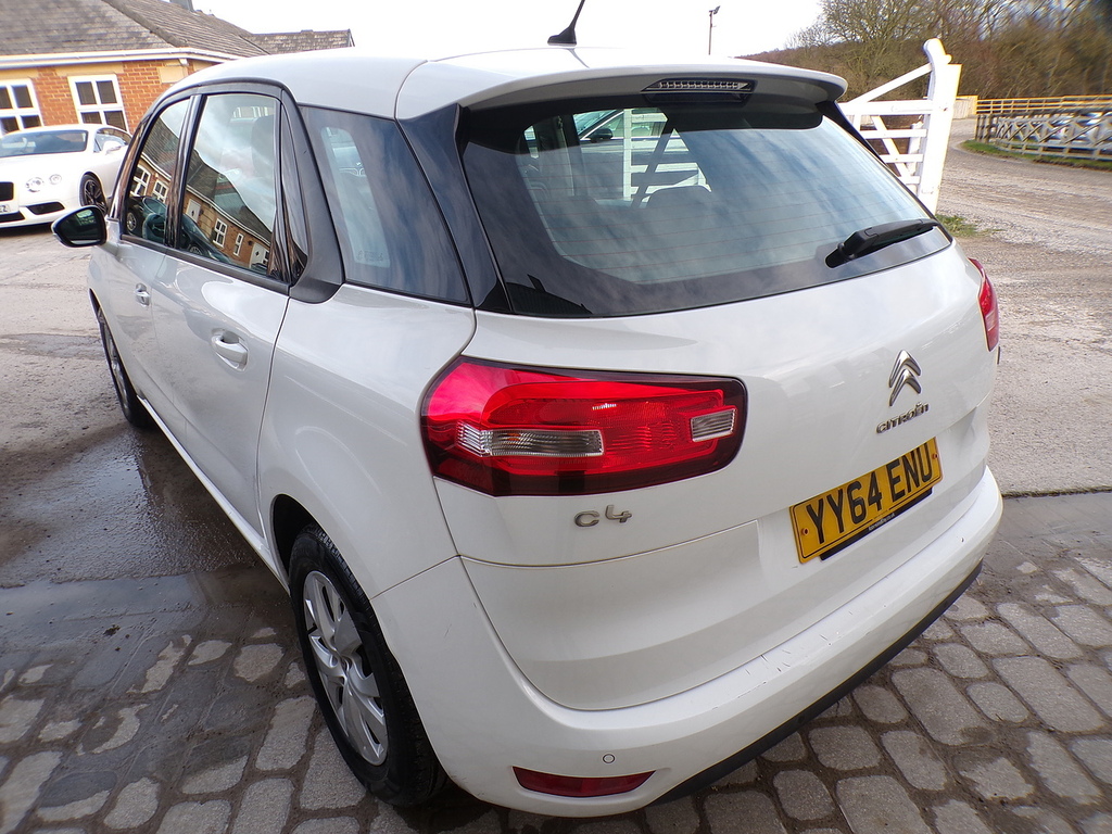 Citroen C4 Picasso Hdi Vtr White #6