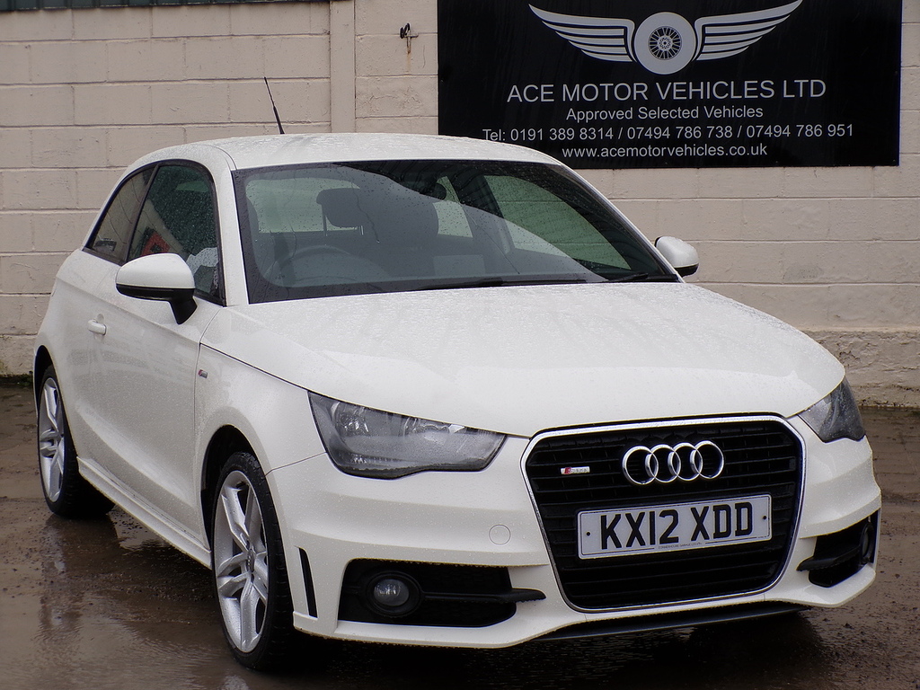 Audi A1 Tdi S Line White