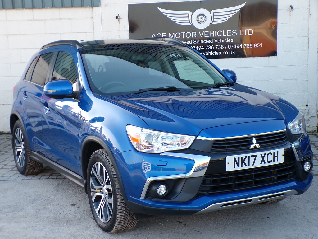 Mitsubishi ASX D 4 Blue
