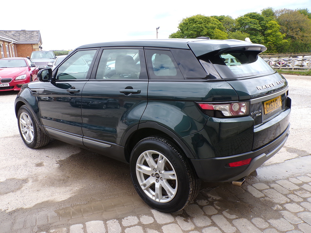 Land Rover Range Rover Evoque Sd4 Pure GX63SLV Green #6