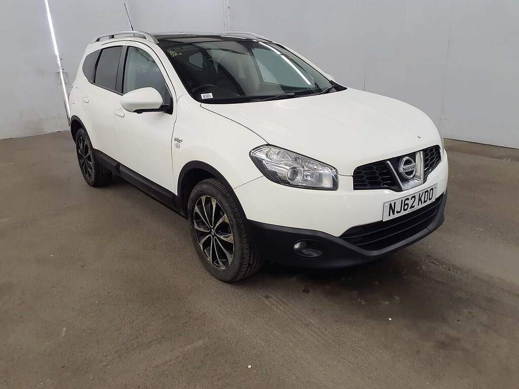 Nissan Qashqai+2 Dci N-tec White