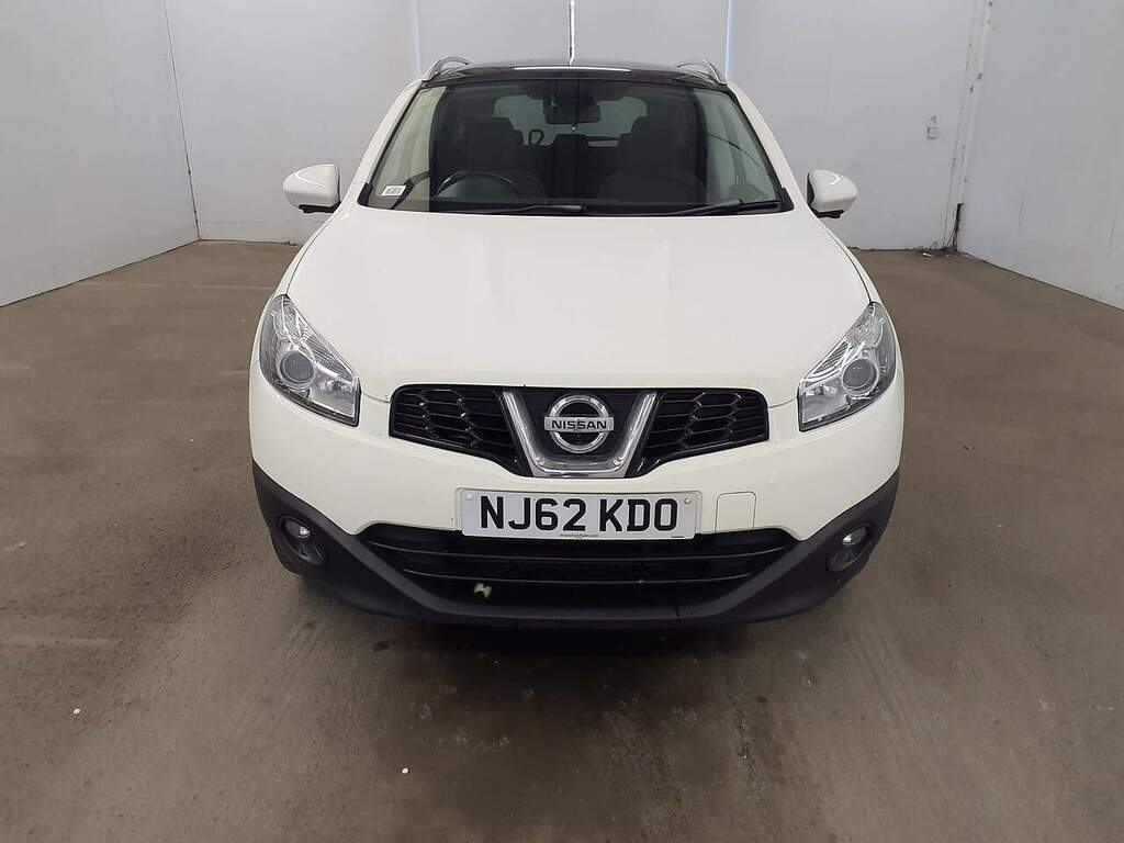 Nissan Qashqai+2 Dci N-tec White #2