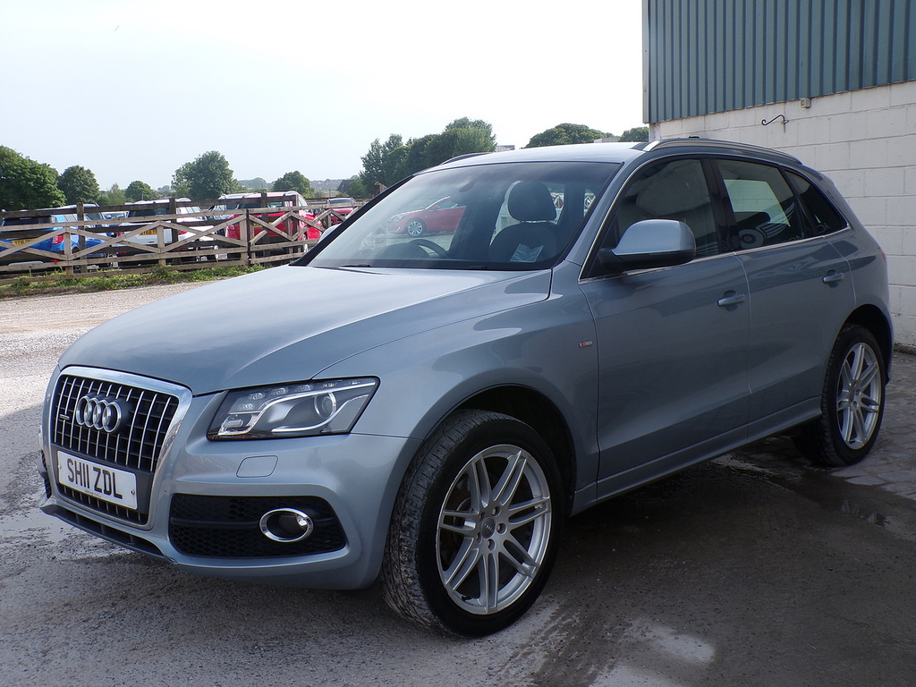 Audi Q5 Tdi S Line SH11ZDL Silver #4