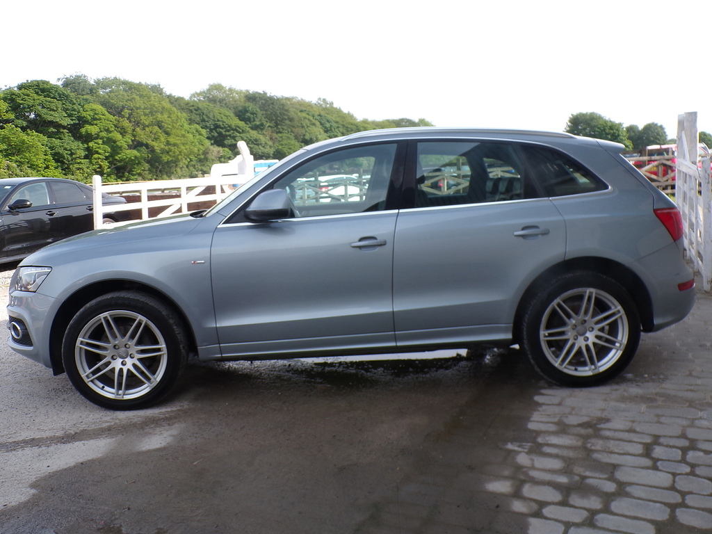 Audi Q5 Tdi S Line SH11ZDL Silver #5