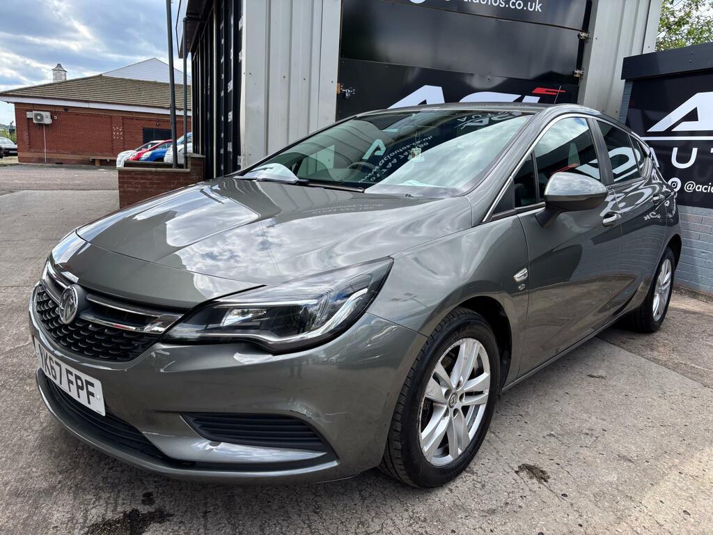 Vauxhall Astra 1.4I Turbo Design Hatchback YK67FPF Grey #3