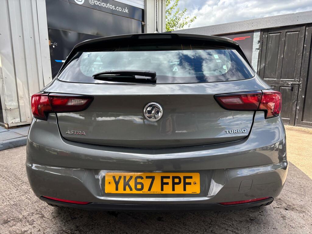 Vauxhall Astra 1.4I Turbo Design Hatchback YK67FPF Grey #5