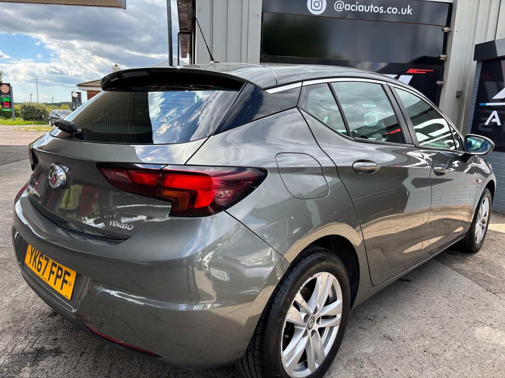 Vauxhall Astra 1.4I Turbo Design Hatchback YK67FPF Grey #6